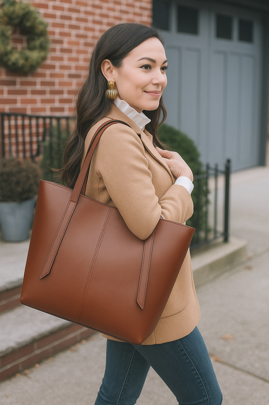UrbanAce | PU Leather Shoulder Bag – Sleek, Stylish